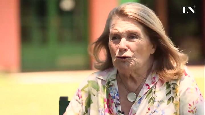 Monica D´anvers recordó a su fiel pareja César Mascetti en Hablemos de Otra Cosa