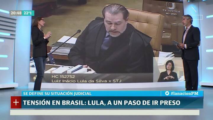 Tensión en Brasil, Lula a un paso de ir preso