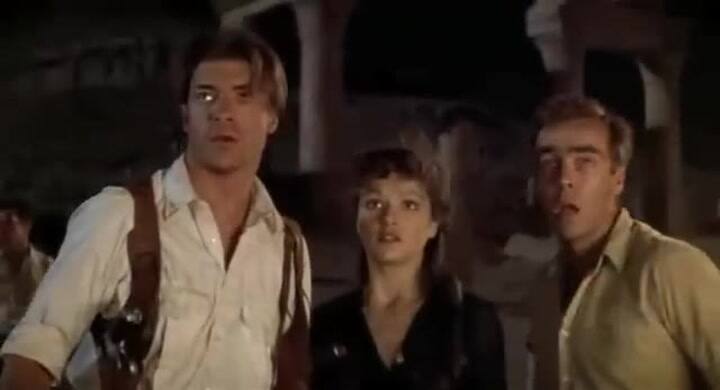 La momia (1999) con Brendan Fraser y Rachel Weisz
