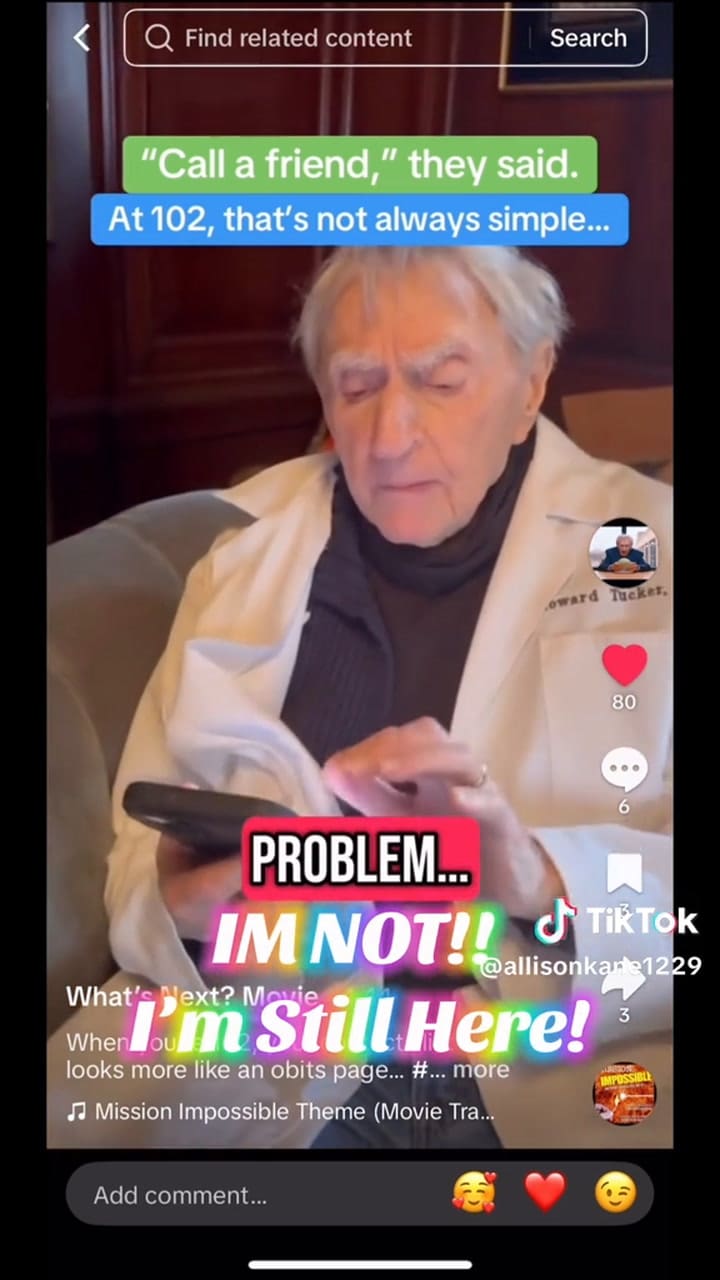 El doctor Howard Tucker tiene presencia en TikTok