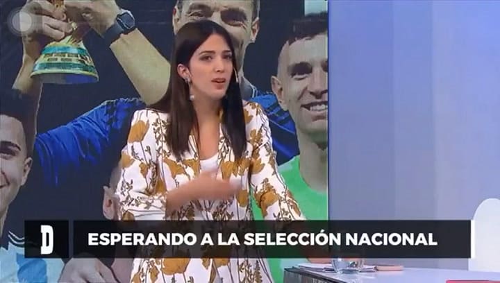 Un periodista de la TV Pública tildó de 'desclasados' a los jugadores