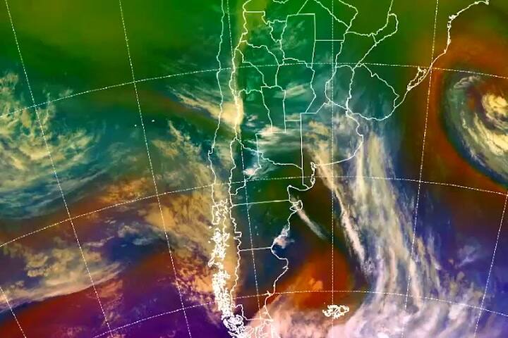 (GIF) Leve repunte de la temperatura en el país