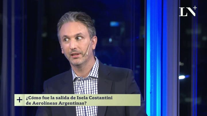 La salida de Isela Costantini de Aerolíneas Argentinas