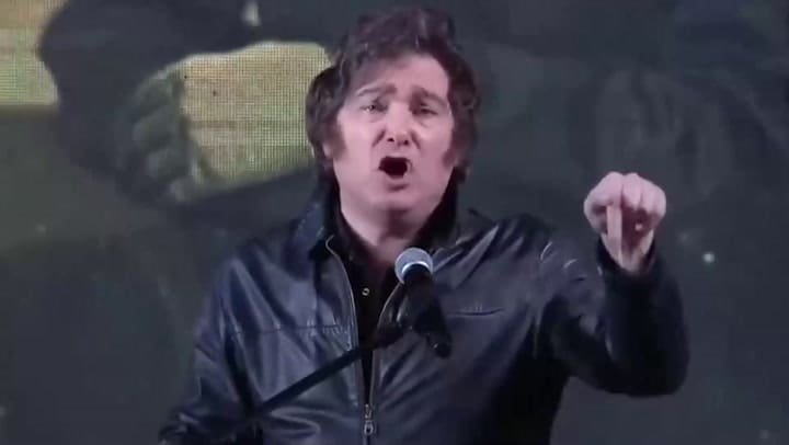 Milei respecto a Donald Trump y Kamala Harris