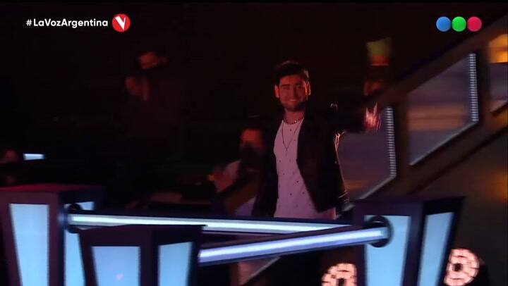 La Voz Argentina: el astro latino Camilo sorprendió en vivo a uno de los participantes