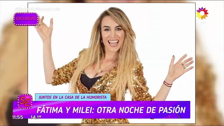 Encontraron a Fátima Florez y Javier Milei saliendo de un departamento