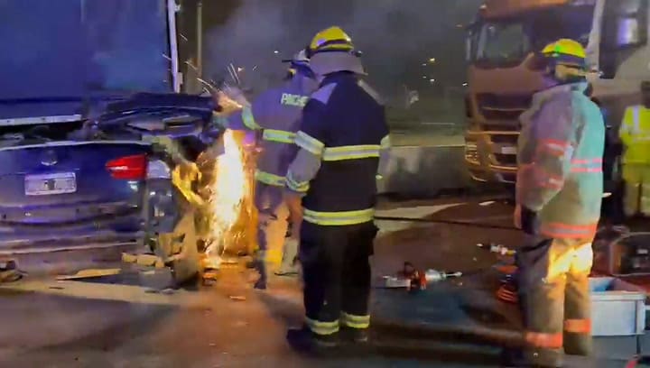 El trabajo de la policía y los bomberos