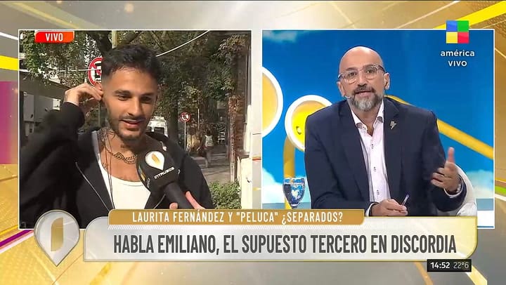 Hablo el presunto tercero en dicordia entre Laurita Fernandez y Claudio Brusca