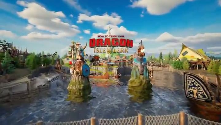 Isle of Berk en Epic Universe Studios