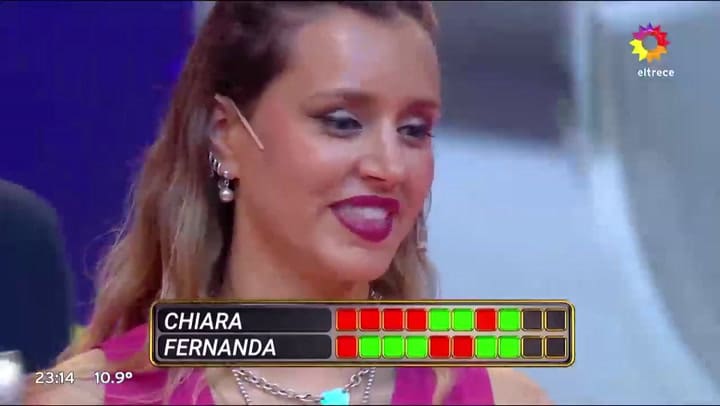 Fernanda, la nueva ganadora de Los 8 escalones de los 3 millones
