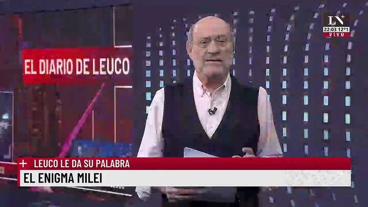 El enigma Milei', Editorial Leuco