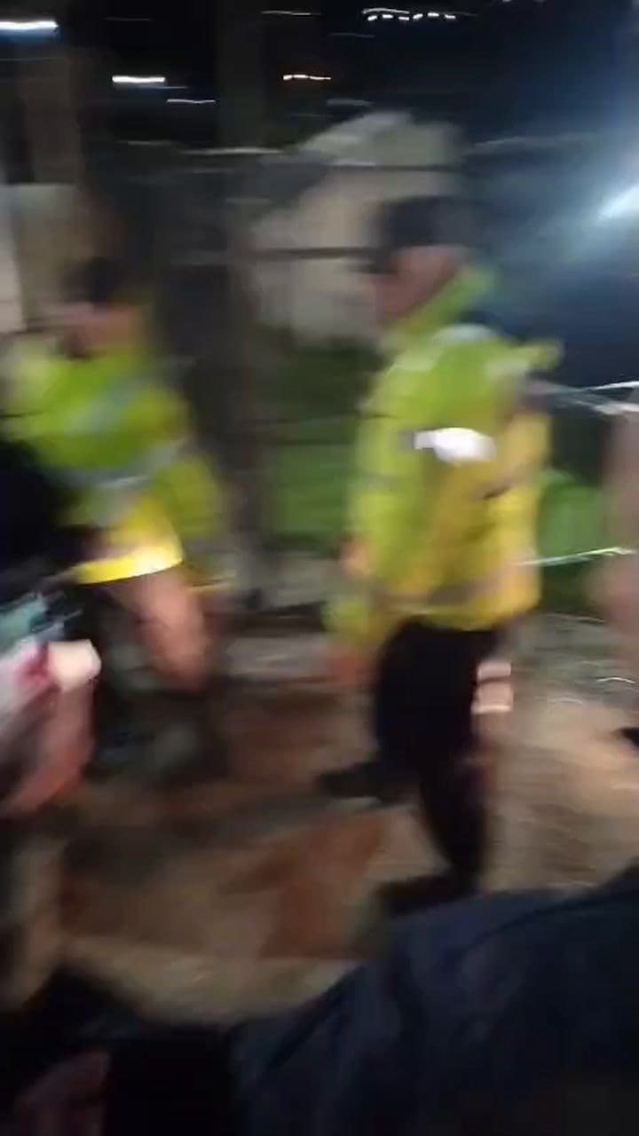 Protesta de ambientalistas contra la salmonicultura en Tierra del Fuego