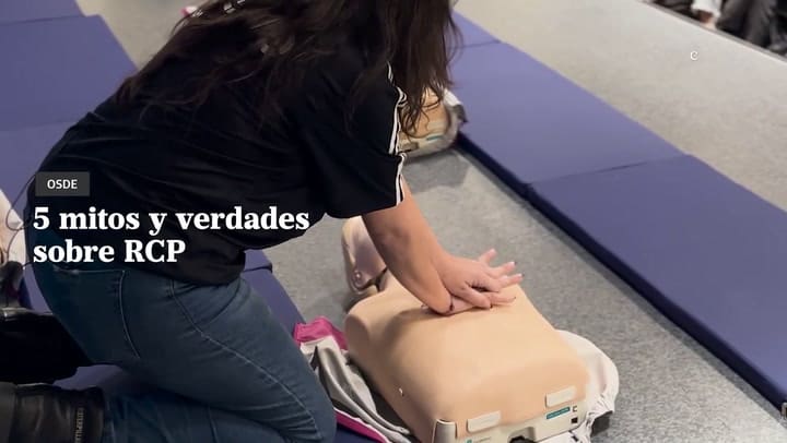 RCP: cinco mitos y verdades sobre la práctica que triplica la posibilidad de sobrevida
