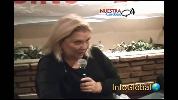 Carrió: 'Gracias a Dios murió De La Sota' - Fuente: Twitter