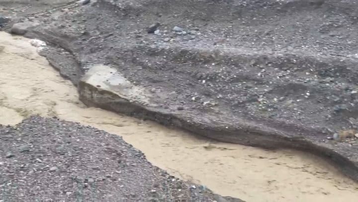 El “lugar más caliente del mundo” quedó inundado tras el paso de la tormenta Hilary en California