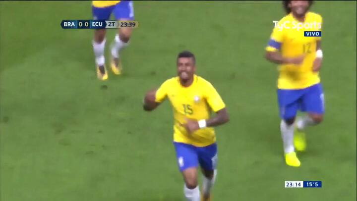 El gol de Paulinho