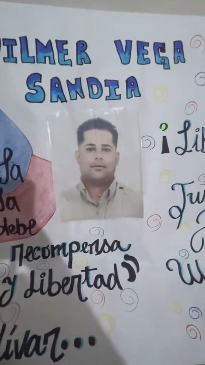 Familiares de detenidos venezolanos piden su liberación (Facebook/Mirelys Casique)