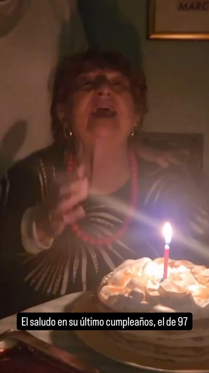 El recuerdo que subió Santiago Korovsky sobre el cumpleaños de su abuela