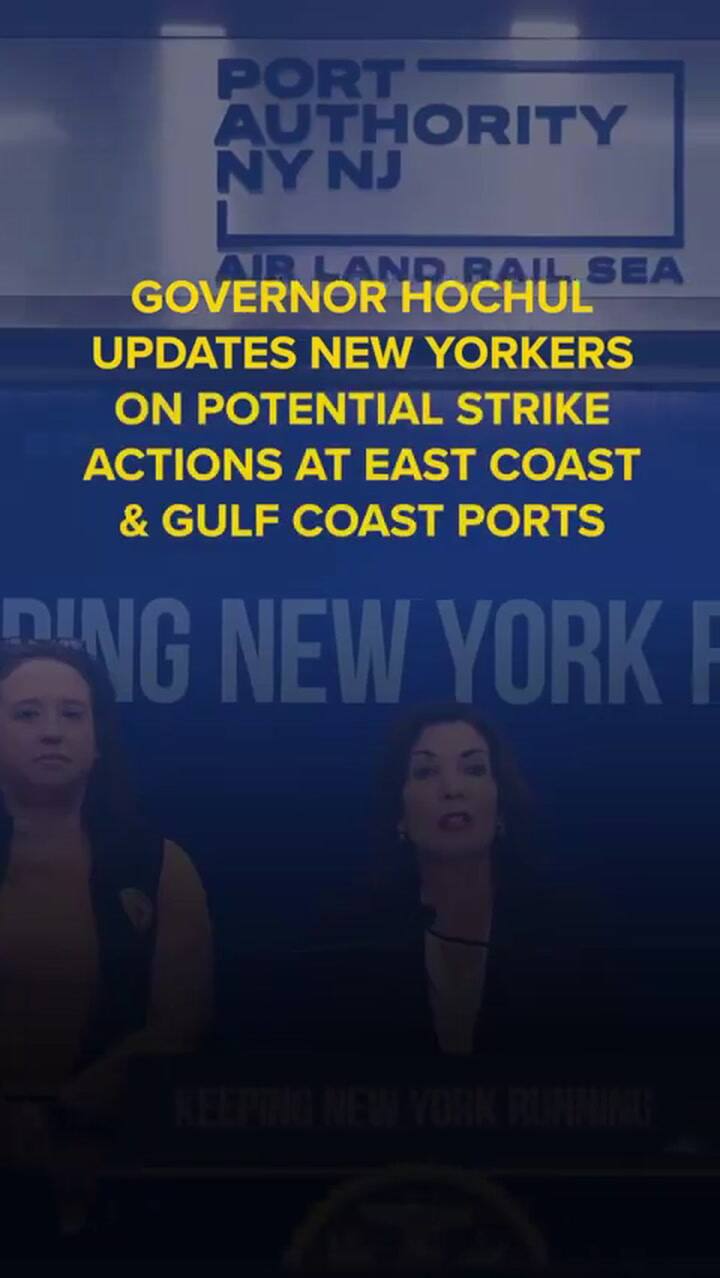 La Gobernador De Nueva York Pidió Calma Ante El Bloqueo En El Puerto