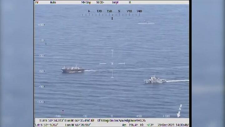 Operaciones de control de la pesca ilegal por parte de la Prefectura Naval Argentina