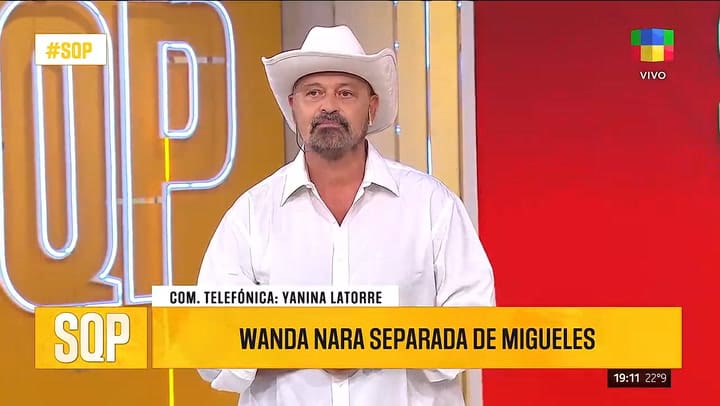¿Wanda Nara separada? Yanina Latorre aseguró que la mediática y Martín Migueles no estarían juntos