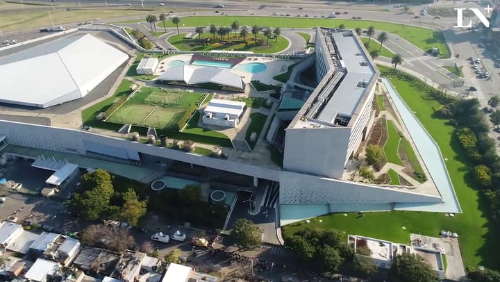 El casamiento de Messi y Antonela desde el dron de La Nación
