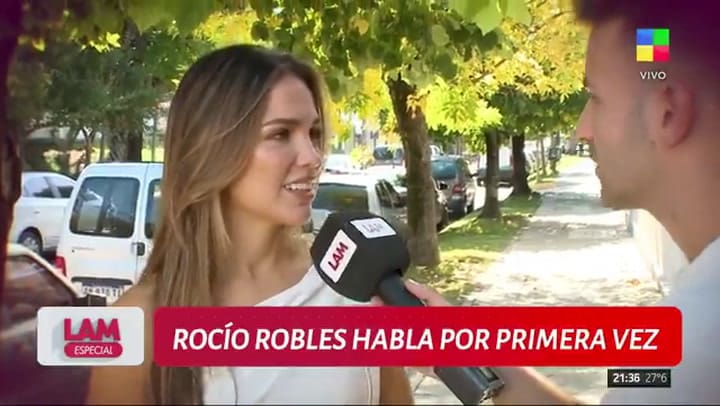 Rocío Robles contó todos los detalles de su romance con Adrián Suar