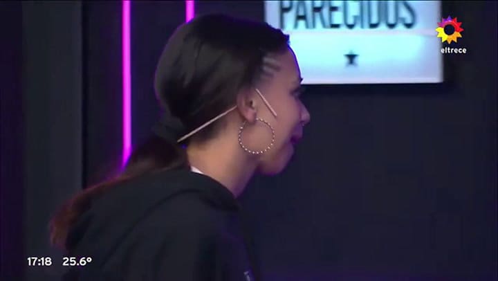 La doble de María Becerra en Bienvenidos a bordo (eltrece)