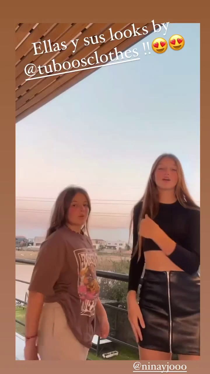 Tras la presunta denuncia que habría hecho Indiana, Nicole compartió un video de Allegra y Sienna