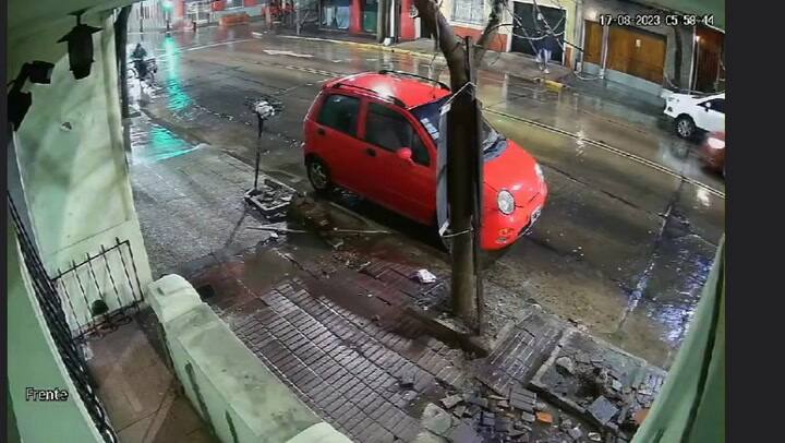 Ciclista atropellado en Avellaneda