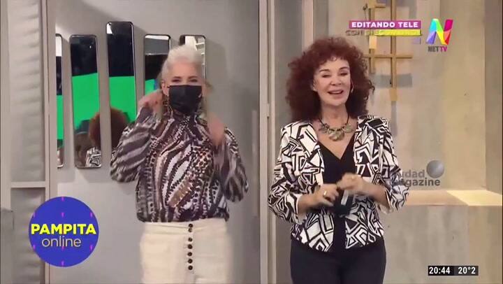 Cecilia Dopazo tuvo un percance en el programa de Pampita