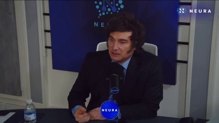 El enojo de Milei con Fantino por las continuas interrupciones