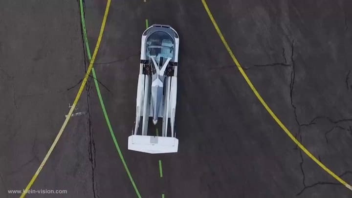 Este es el auto volador AirCar