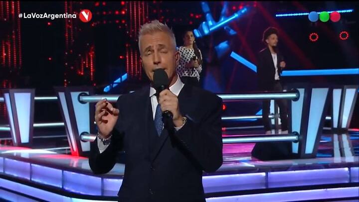 La Voz Argentina 2021: Luciana Irigoyen vs. Sergio Verón - Fuente: Telefe
