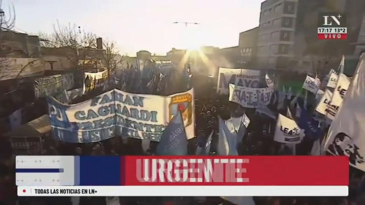 Mientras hablaba Cristina, renunció Martín Guzmán