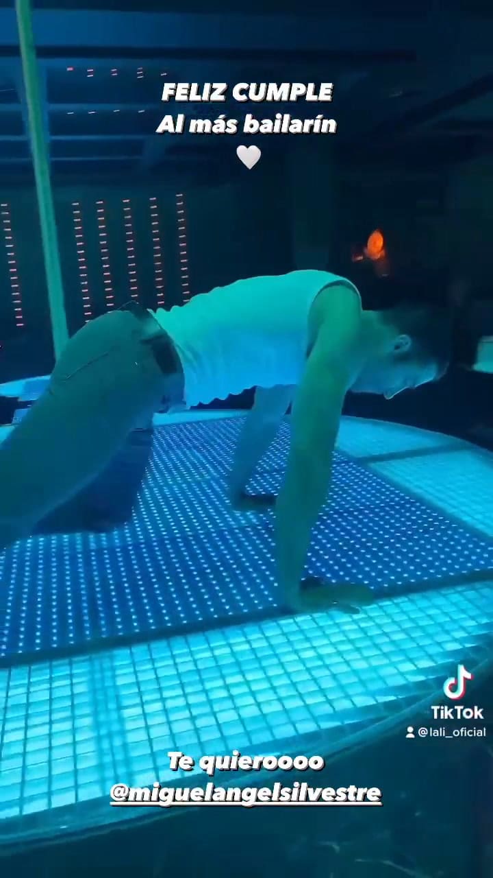 Lali Espósito le dedicó un saludo especial a Miguel Ángel Silvestre por su cumpleaños