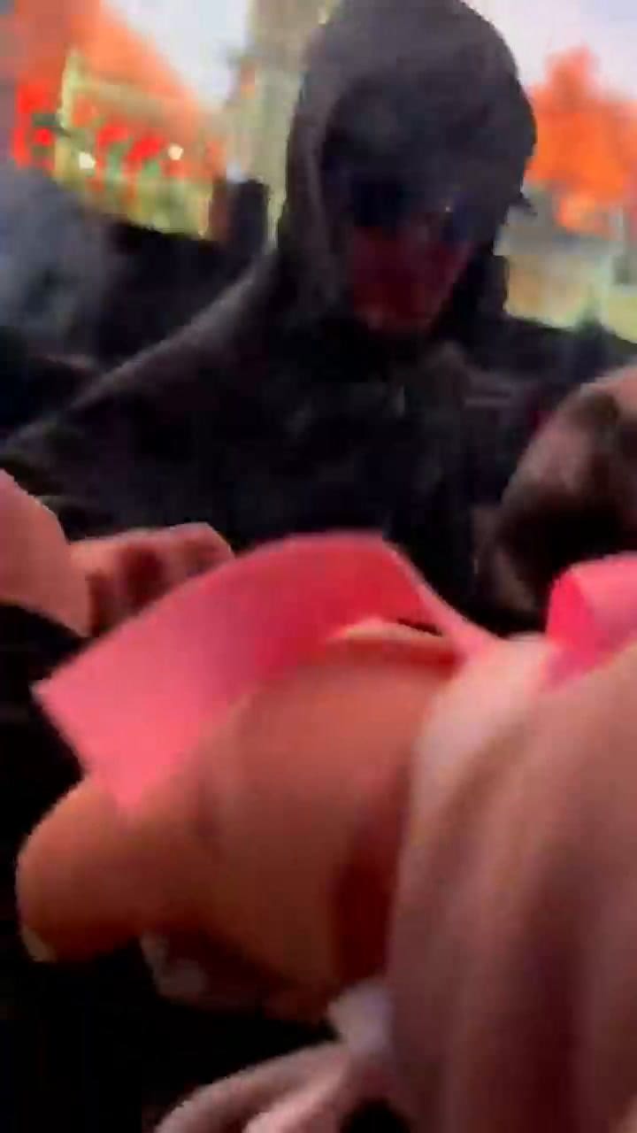 Justin Bieber en el concierto de The Kid Laroi en Coachella 2023