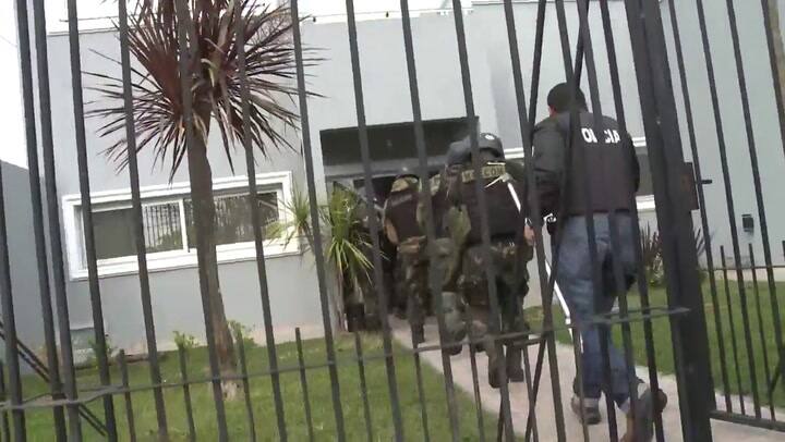 Así detuvo la Policía de la Provincia de Buenos Aires a los integrantes del 'Clan Medina'