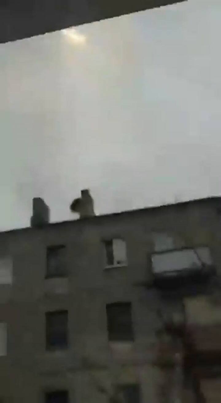 Misil lanzado contra Ucrania