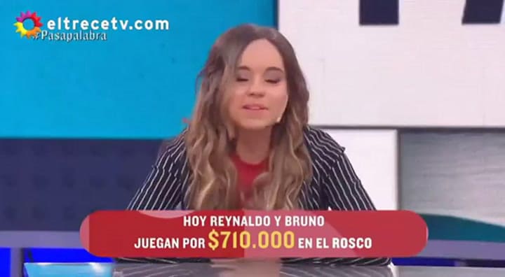 Maite Lanata casi abandona Pasapalabra: 'Se me sube la presión' - Fuente: eltrece