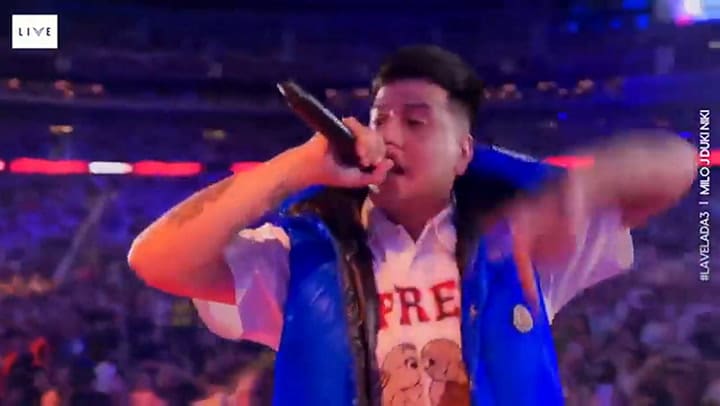 Duki anuncia su concierto en el estadio Bernabeu en el 2024