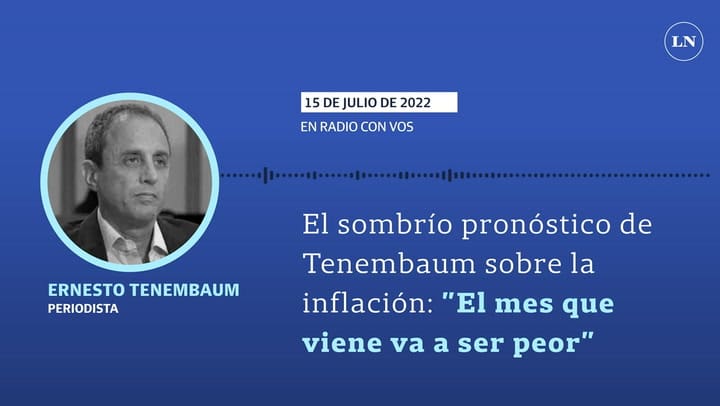 El sombrío pronóstico de Tenembaum sobre la inflación: 'El mes que viene va a ser peor'