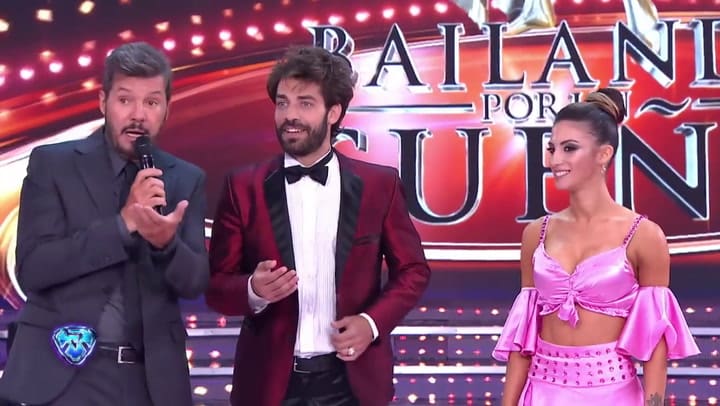 Benjamín y un momento de tensión con su coach - Fuente El Trece