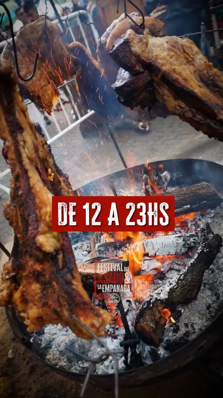 Festival del Asado y la Empanada en Palermo el 3 y 4 de mayo