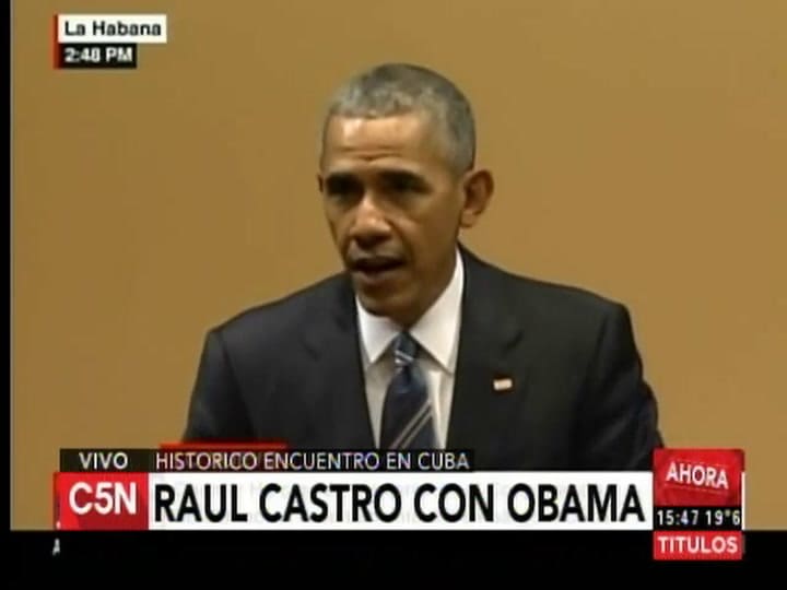 Obama sobre el embargo