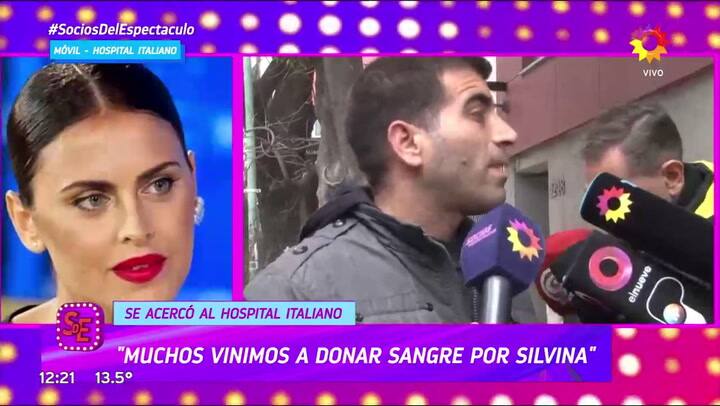 Renzo, el bombero que se acercó a donar sangre para Silvina Luna