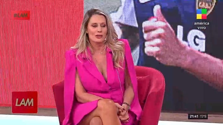 Rocio Marengo hablo con el microfono prendido y revelo con que futbolista tuvo un romance