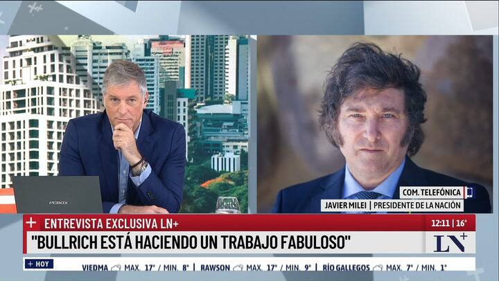 Entrevista completa de Javier Milei con Horacio Cabak