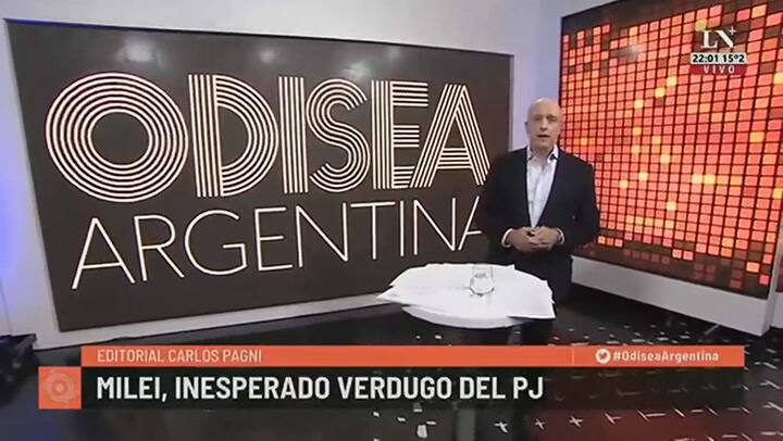 Milei, inesperado verdugo del PJ; el editorial de Carlos Pagni