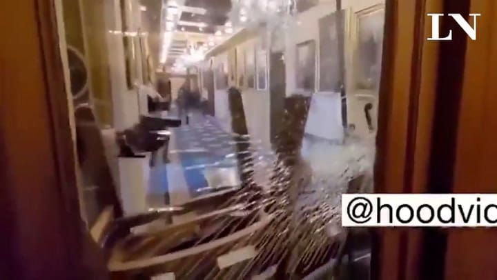 Así fue el momento en que Ashli Babbitt fue baleada dentro del Capitolio